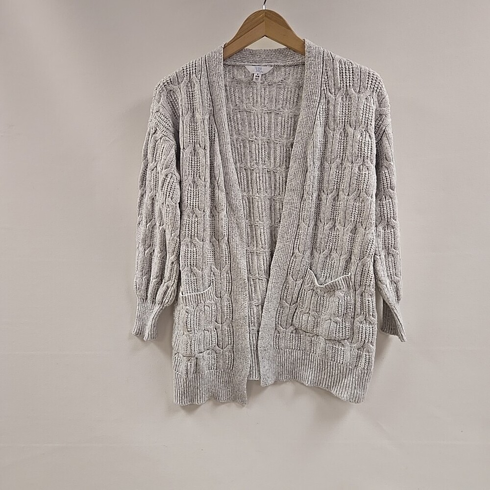 Time and tru cardigan Sweater Womens Size Small 4-6 White